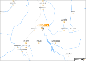 map of Kinsuri