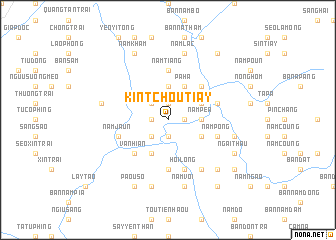 map of Kin Tchou Tiay