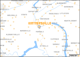 map of Kintnersville