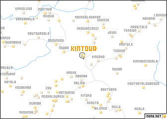 map of Kintoua