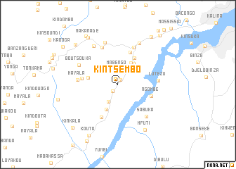 map of Kintsembo
