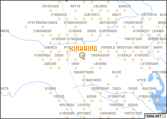 map of Kinwaing
