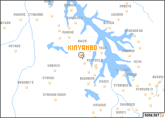 map of Kinyambo