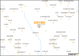 map of Kinyami