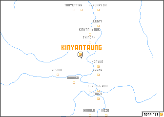 map of Kinyan Taung