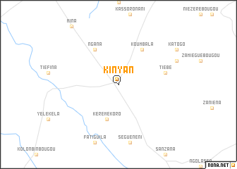 map of Kinyan