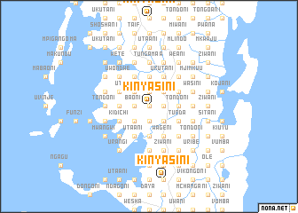 map of Kinyasini