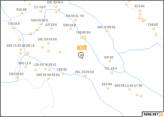 map of Kīn