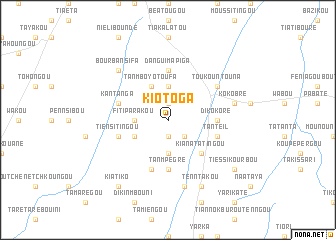 map of Kiotoga