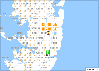 map of Kipange