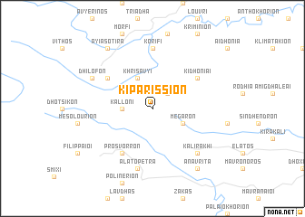 map of Kiparíssion