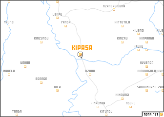 map of Kipasa