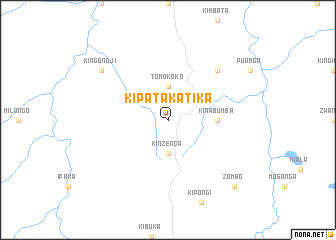 map of Kipata-Katika