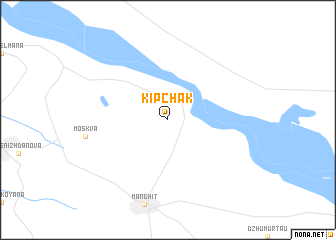 map of Kipchak