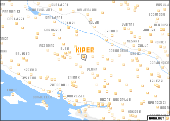 map of Kiper