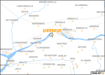 map of Kipps Run