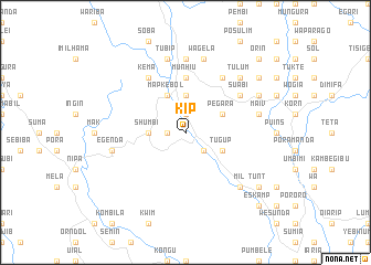 map of Kip