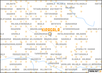 map of Kiragala