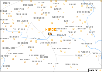 map of Kīrak