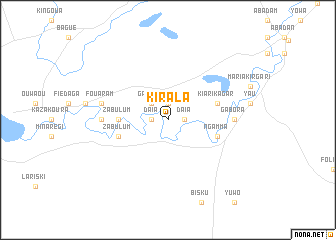 map of Kirala