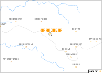 map of Kiranomena