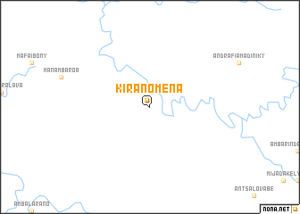 map of Kiranomena