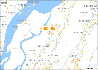 map of Kirār Nūn