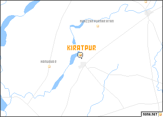 map of Kīratpur