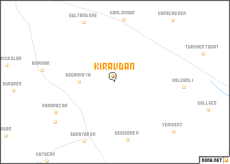 map of Kıravdan