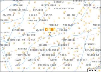 map of Kīrba