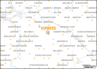 map of Kirberg