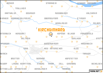 map of Kirchdinhard