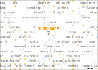 map of Kirchdorf