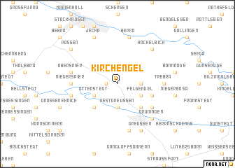 map of Kirchengel