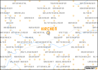 map of Kirchen