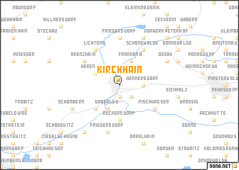 map of Kirchhain