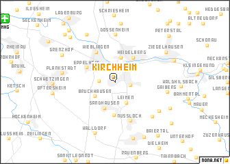 map of Kirchheim