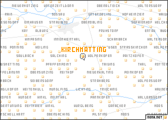 map of Kirchmatting