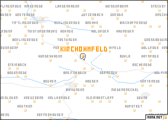map of Kirchohmfeld