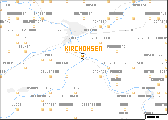 map of Kirchohsen