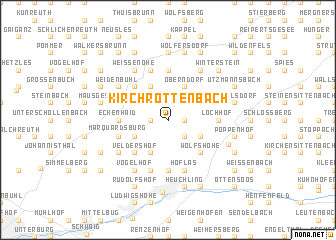 map of Kirchröttenbach