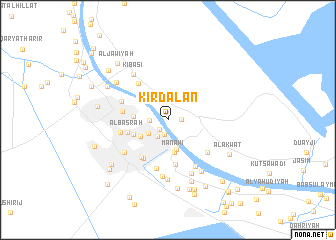 map of Kirdalān