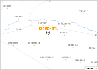 map of Kireçköyü