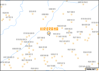 map of Kirerama