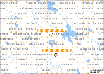 map of Kiri Amunukole