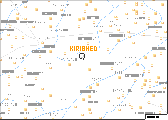 map of Kiri Bhed
