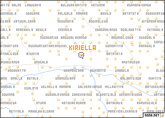 map of Kiriella