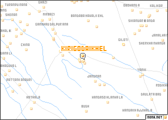 map of Kiri Godai Khel