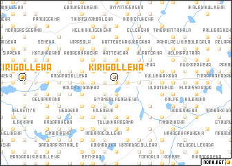 map of Kirigollewa
