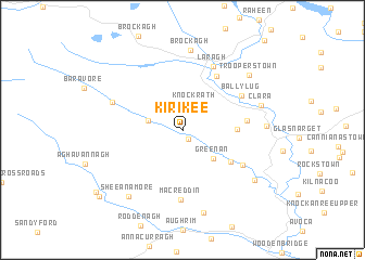 map of Kirikee